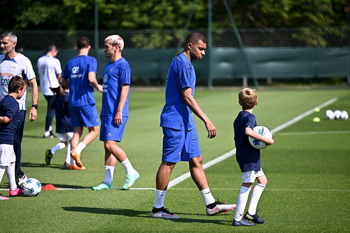 Mbappé vs Gibraltar ‍: Aren't you happy ‍?  Tripled ‍!