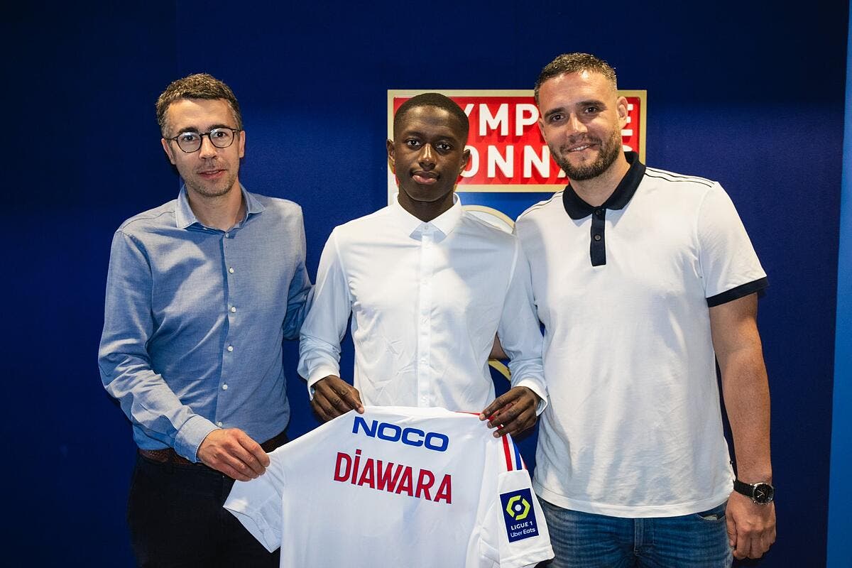 OL rather than PSG, Diawara sends a first tackle