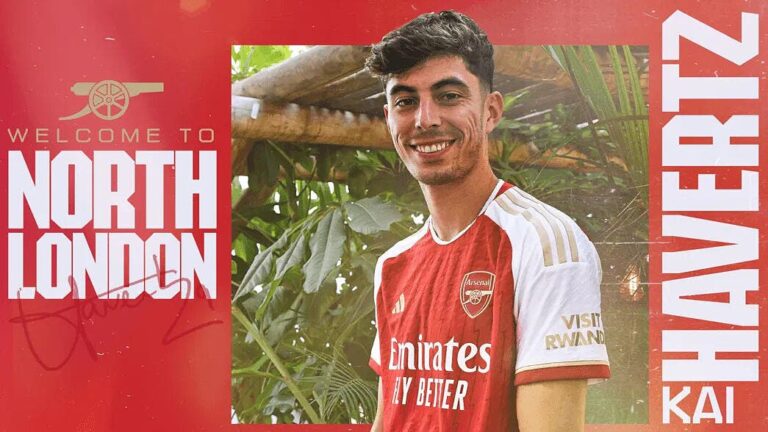 Kai Havertz leaves Chelsea and signs for Arsenal (Official)