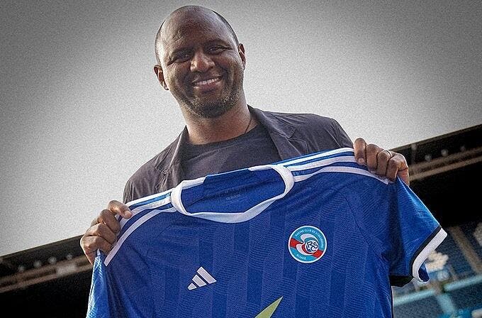 Official ‍: Patrick Vieira arrives in Strasbourg ‍!