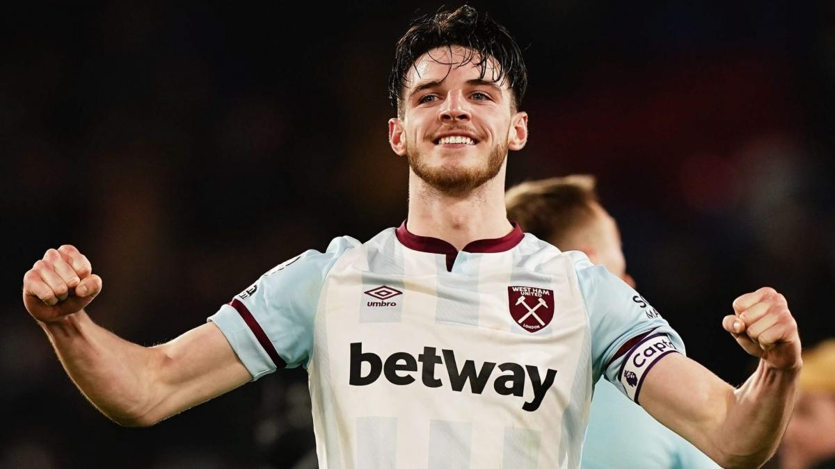 Declan Rice's farewell message to West Ham