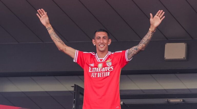 Di Maria scorer for his big return to Benfica (video)