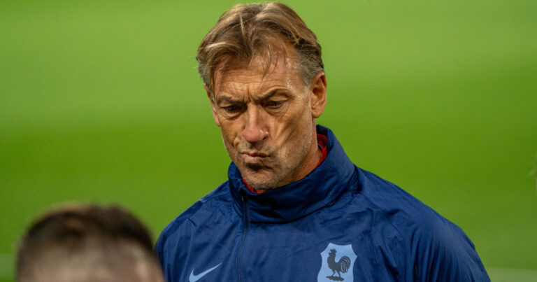 Hervé Renard loses control during France-Brazil!