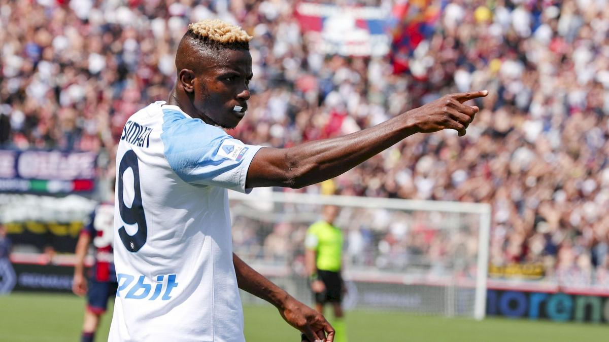 Napoli: Aurelio De Laurentiis puts a layer on Victor Osimhen