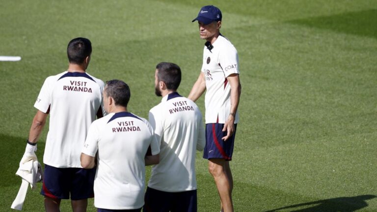 PSG: Luis Enrique's reaction after his first friendly victory