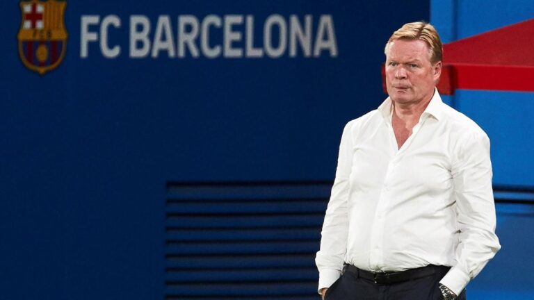 Ronald Koeman does not digest the break with FC Barcelona