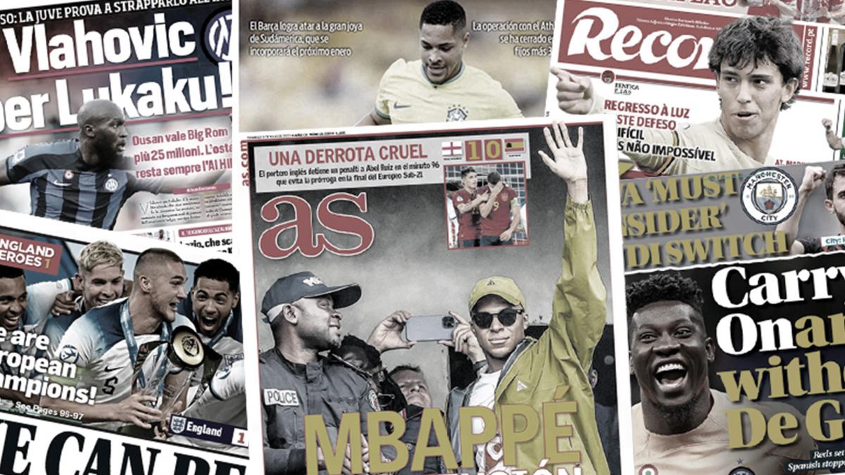 Spain feasts on the bomb Kylian Mbappé, Juventus prepares a crazy exchange for Romelu Lukaku