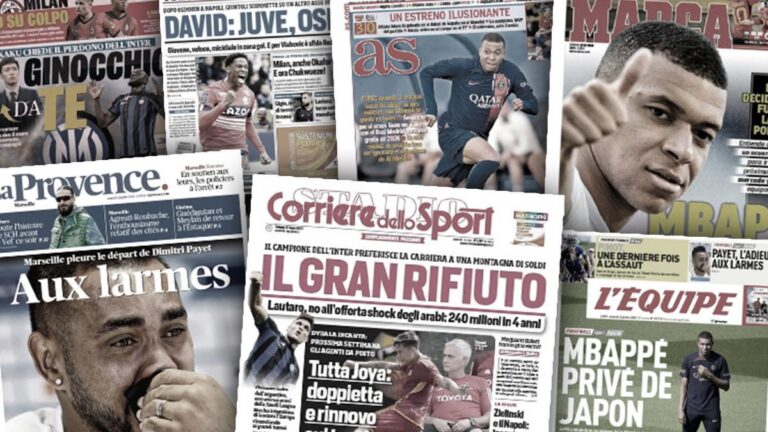 The sale of Mbappé has the Spanish press in turmoil, Juventus will release a big check for a big Ligue 1 star