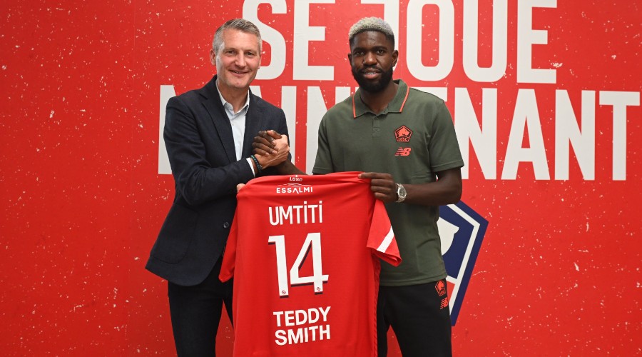 Umtiti in Lille, it's official