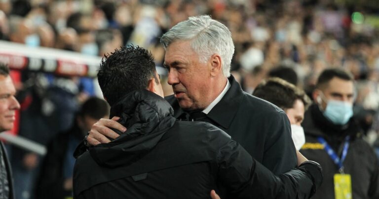 Ancelotti and Xavi, the tone rises