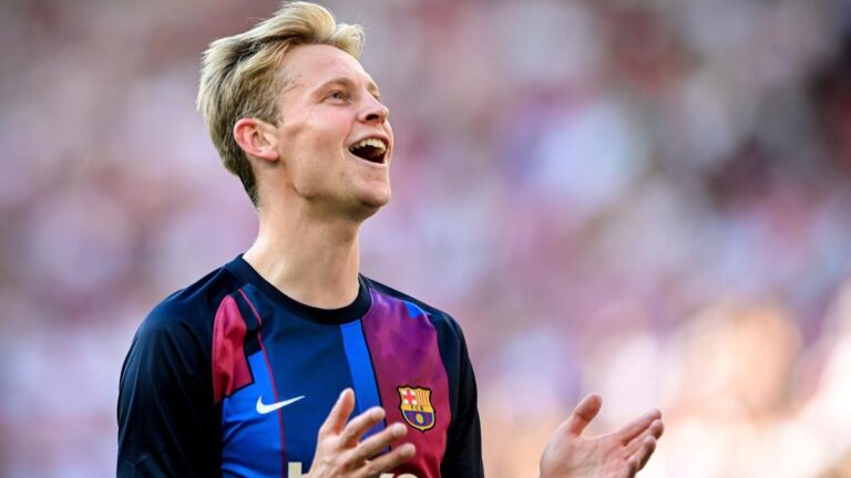 Barca now want to renew Frenkie de Jong