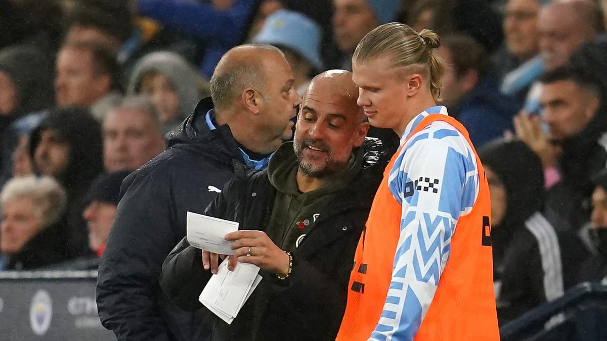 Burnley – Man City: tough discussion between Erling Haaland and Pep Guardiola