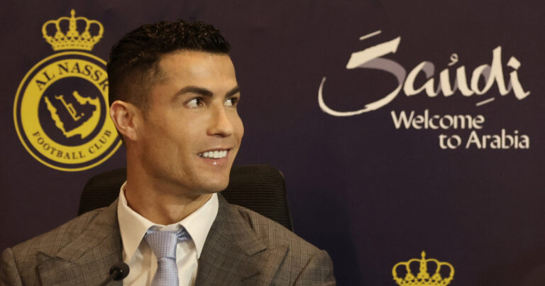 Cristiano Ronaldo's embarrassing laughter