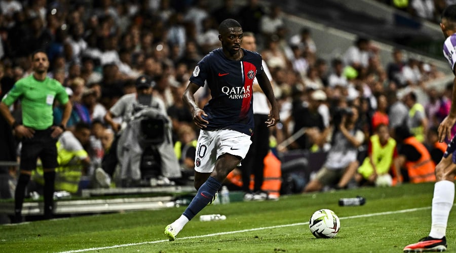 Dembélé's strong message on social networks