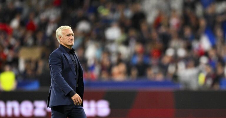 Deschamps is rubbing his hands!  This attacker makes a strong impression