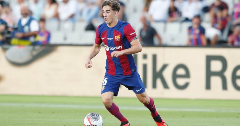 FC Barcelona: Gavi officially changes shirt number