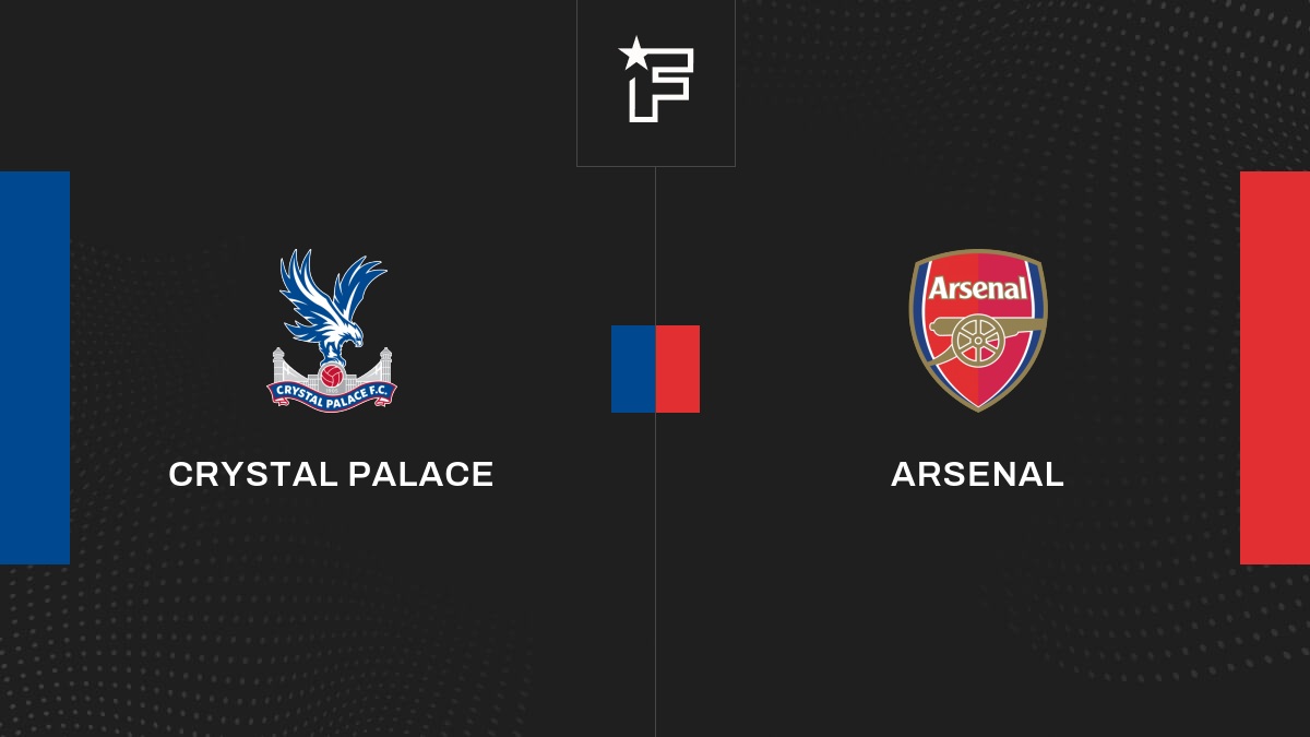 Follow the Crystal Palace-Arsenal match live commentary Live Premier League 20:50