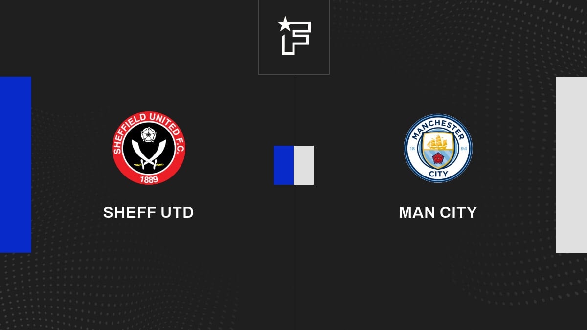 Follow the match Sheffield United-Manchester City live commentary Live Premier League 14:50