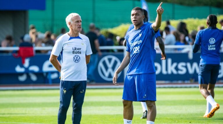 For Mbappé, Deschamps stops the language of wood