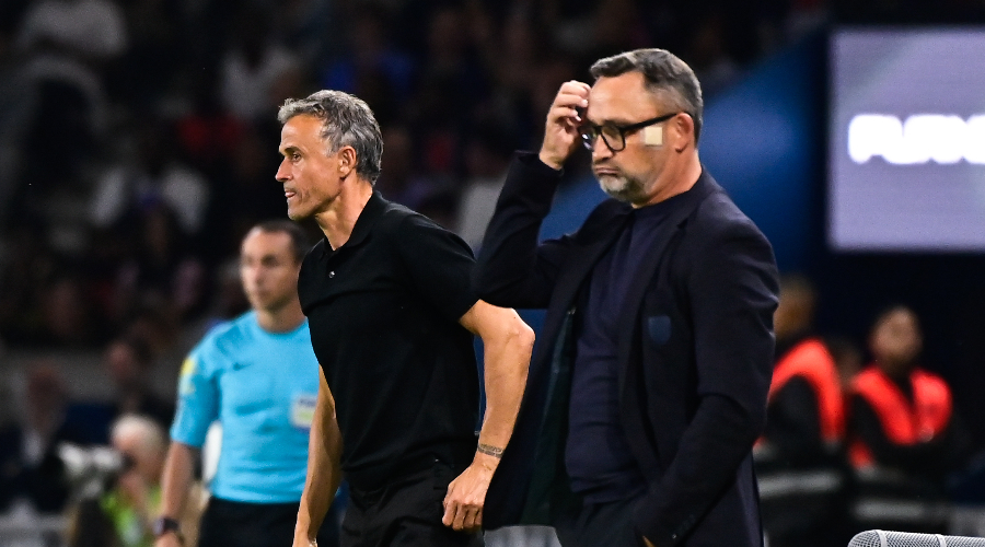 Franck Haise bows to Luis Enrique's PSG