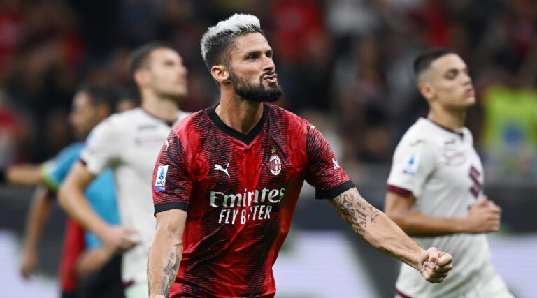 Giroud puts a big stop to his leaders