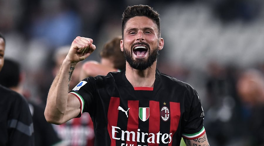 Giroud top scorer in Serie A