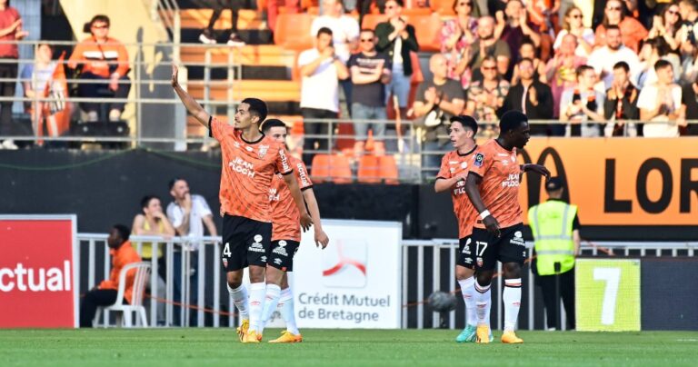 Lorient strikes very hard against Lille!