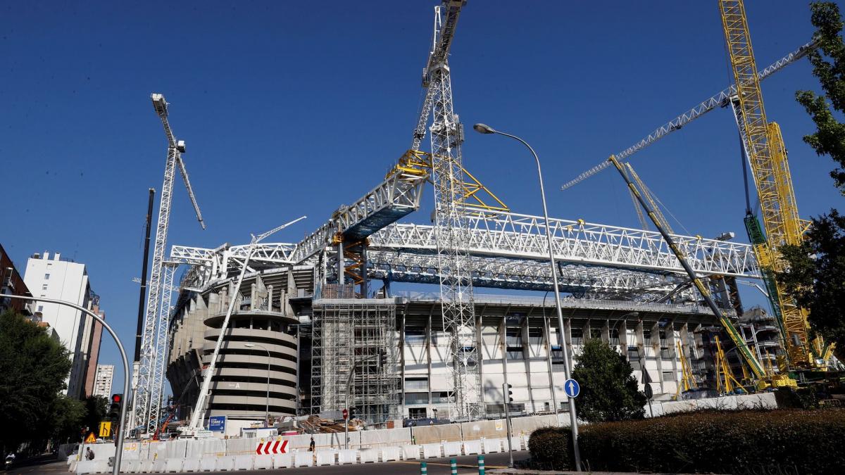 Real Madrid: work on the Bernabéu soon to be completed