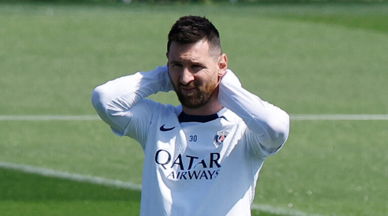 The Parisian ultras also attacked Messi