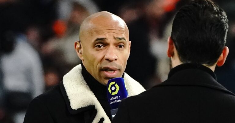 Thierry Henry, confirmed blow