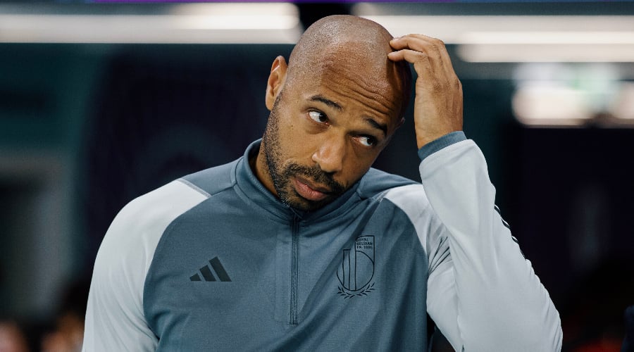 Thierry Henry, first snub with the Hopes