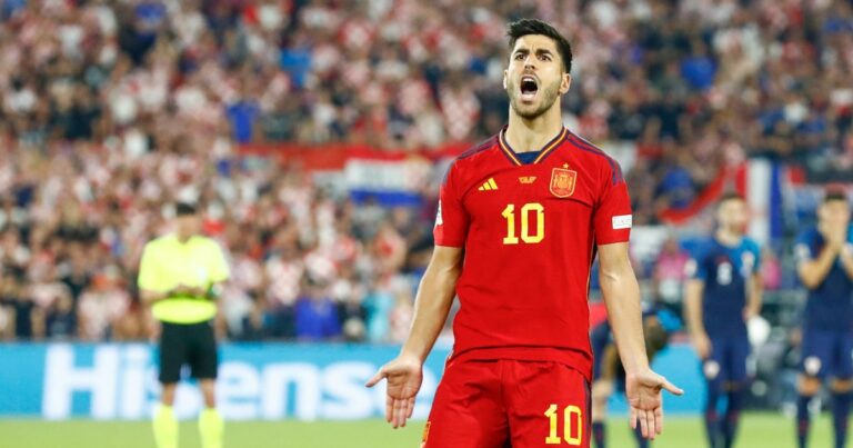 Asensio injured with Spain