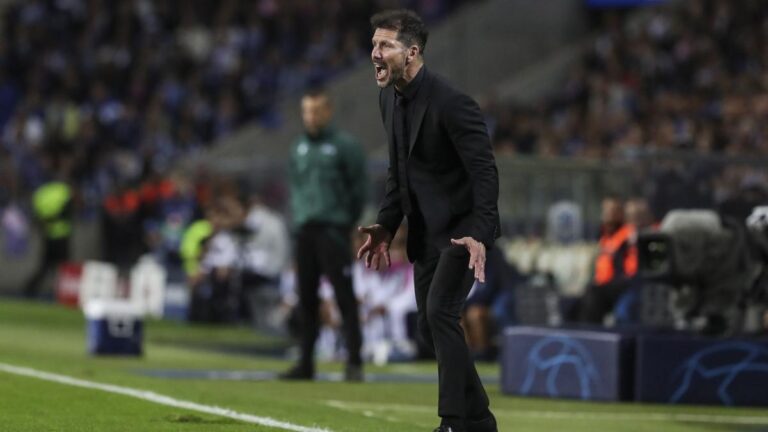 Atlético: Diego Simeone takes down his team