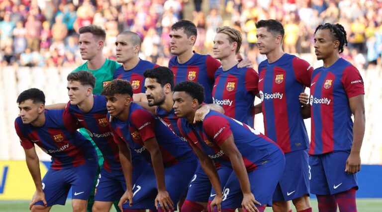 Barça in demonstration