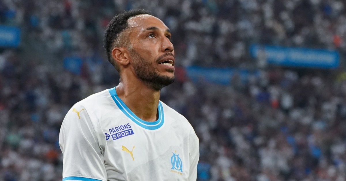 CAN 2024: Aubameyang falls from a height