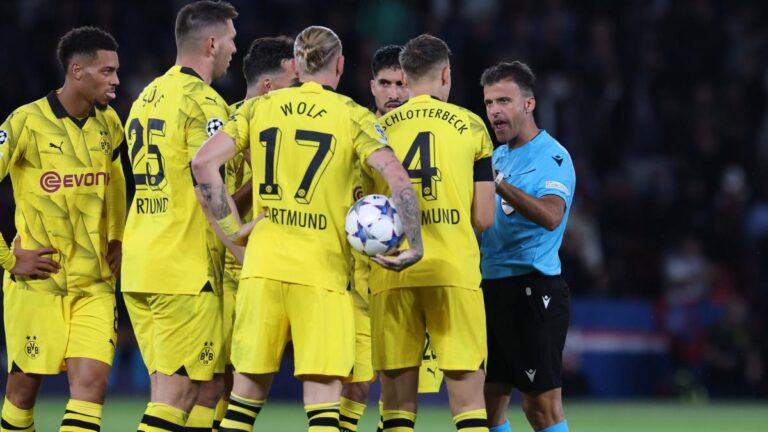 Champions League: Borussia Dortmund cries scandal against PSG