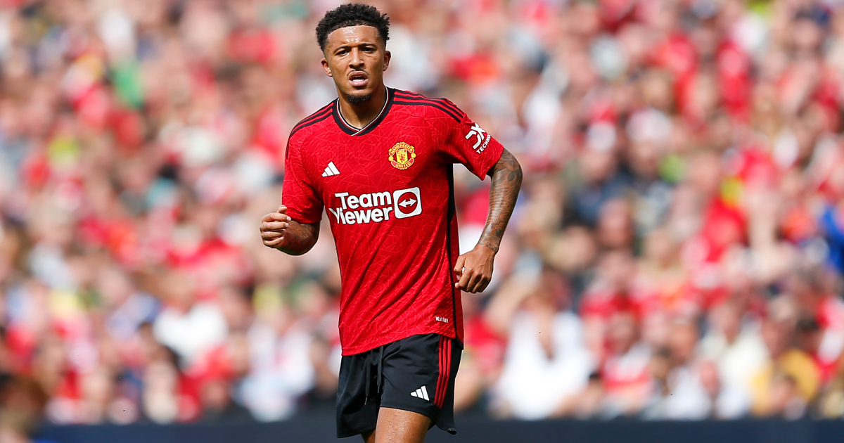 Clash Ten Hag – Jadon Sancho, Giggs chooses his side