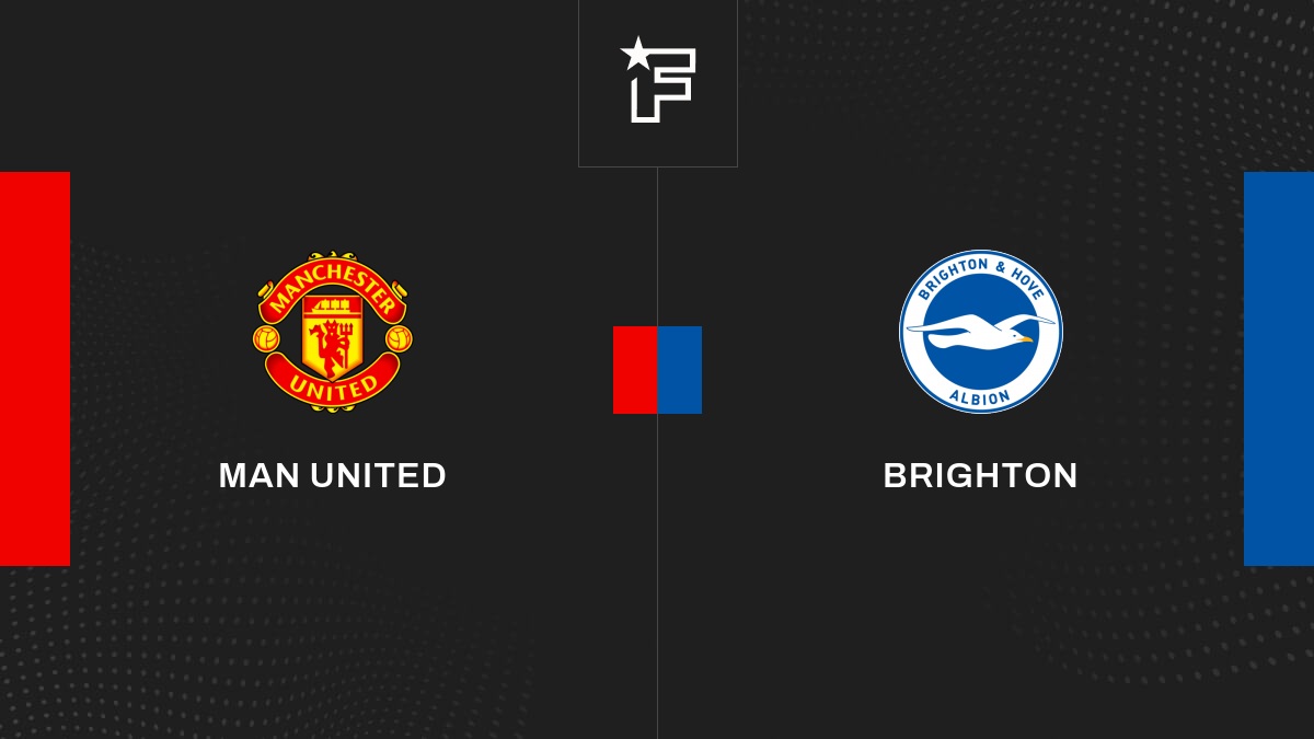 Follow the Manchester United-Brighton match live with commentary Live Premier League 3:50 p.m.