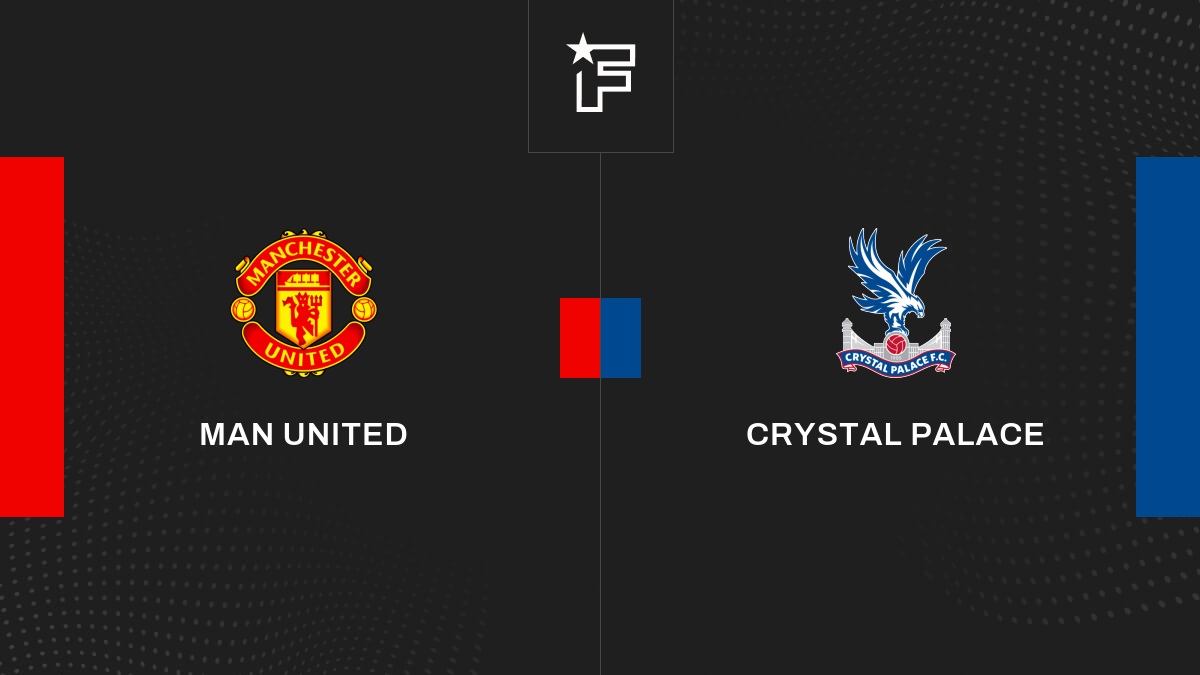 Follow the Manchester United-Crystal Palace match live with commentary Live Premier League 3:50 p.m.