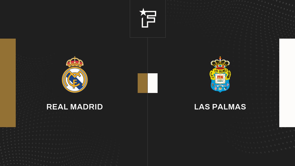 Follow the Real Madrid-Las Palmas match live with commentary Live Liga 6:50 p.m.