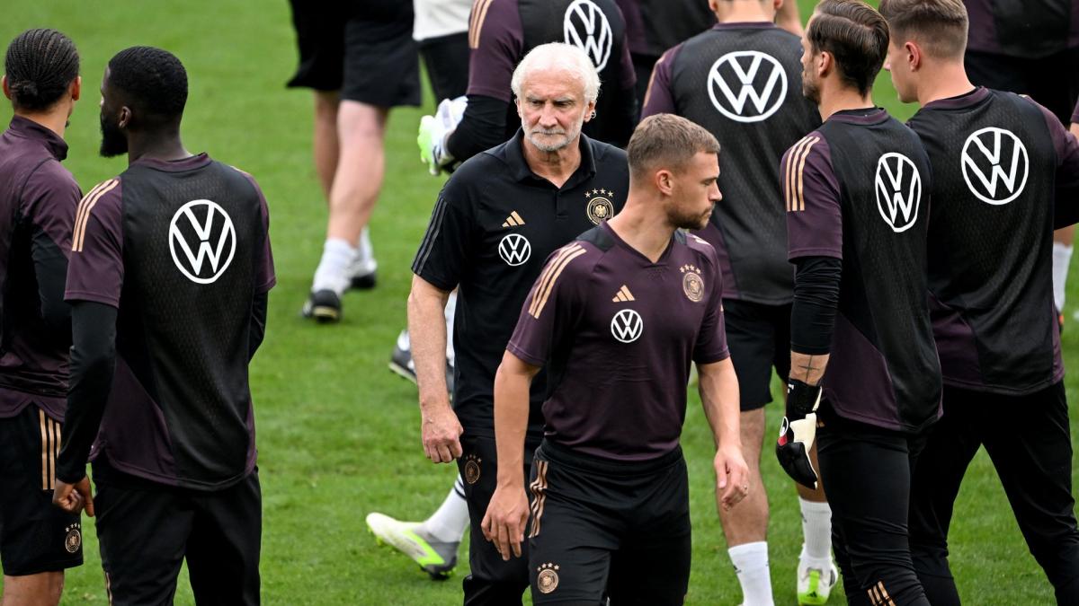 Germany - France: Rudi Völler and Didier Deschamps, reunion time!