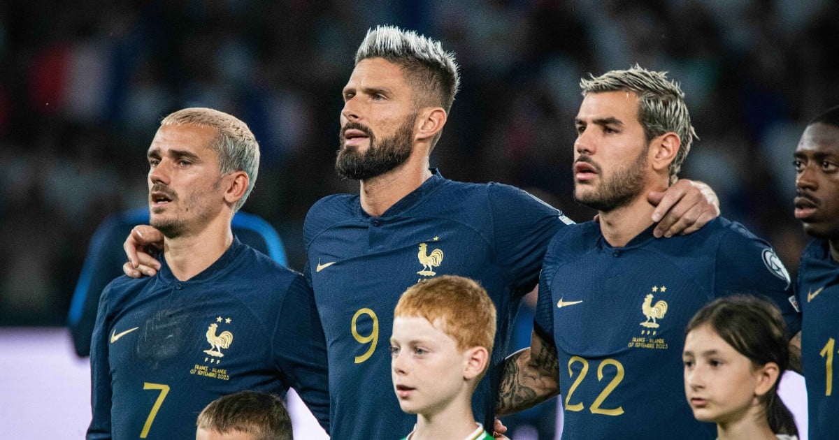 Giroud and Griezmann under tension