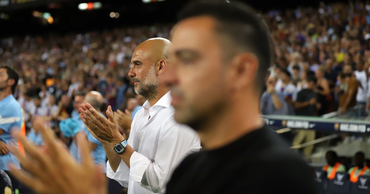 Guardiola-Xavi, the unexpected confrontation