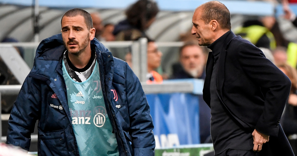 Juventus: Allegri reacts to the Bonucci affair