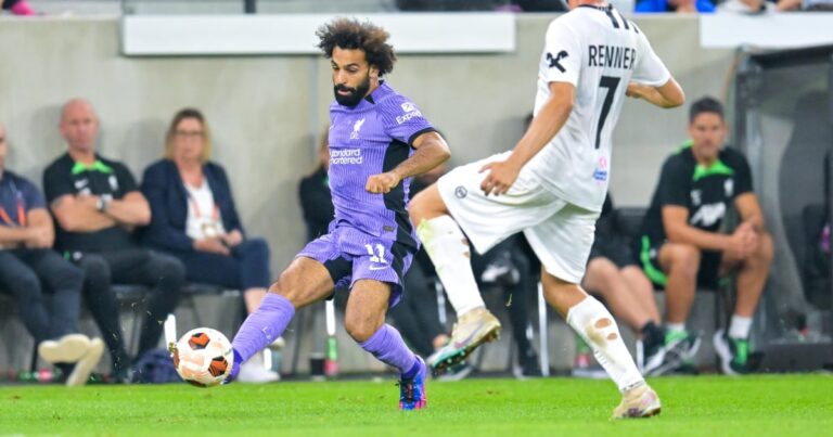 Mohamed Salah equals a mark from Thierry Henry