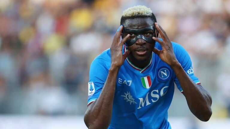 Naples: Balotelli gives his opinion on Osimhen