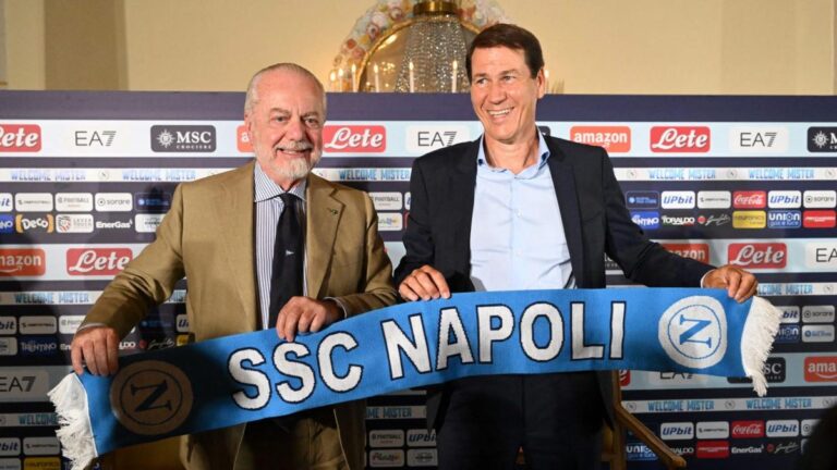 Naples: De Laurentiis calls Rudi Garcia to account