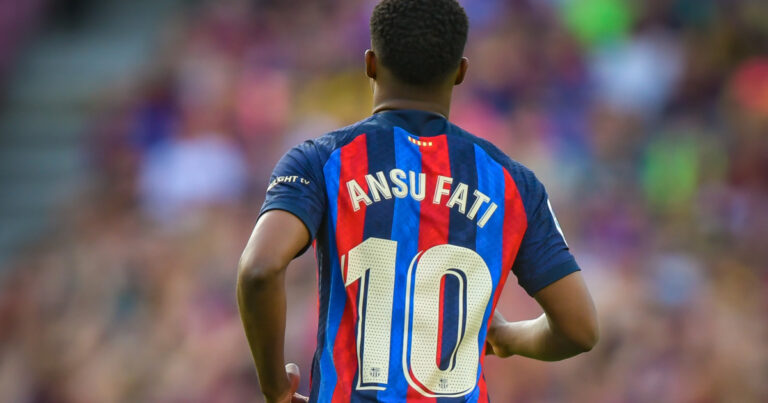 No number 10 at Barça