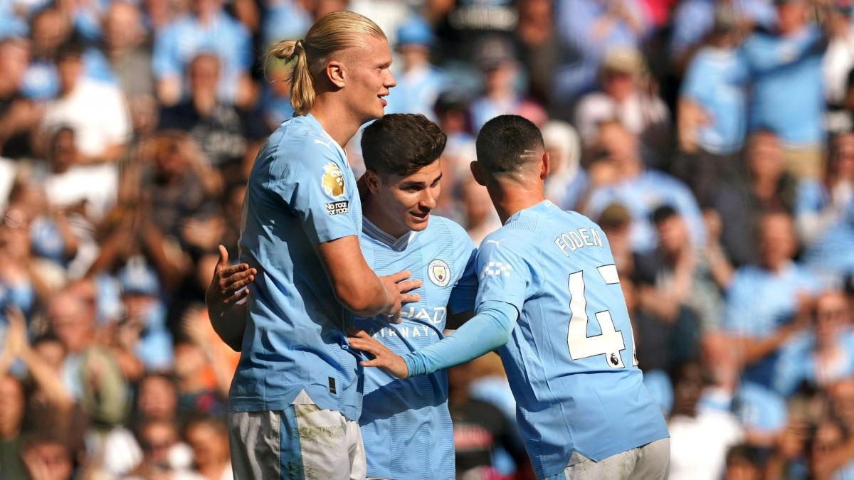 PL: Haaland and Manchester City crush Fulham, Chelsea lose again, Tottenham crush Burnley