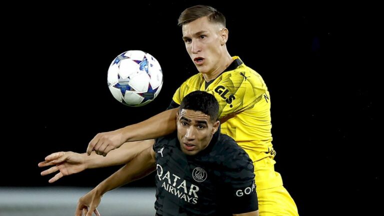 PSG-BVB: Achraf Hakimi’s jewel in video